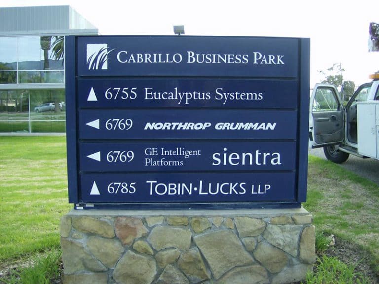 Office Park Signage